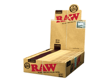 Load image into Gallery viewer, A box of Raw Classic 1 1/4 Rolling Papers.

