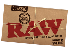 Load image into Gallery viewer, Raw Classic Single Wide Rolling Papers
