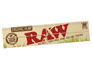 Raw Organic Hemp Kingsize Slim Rolling Papers