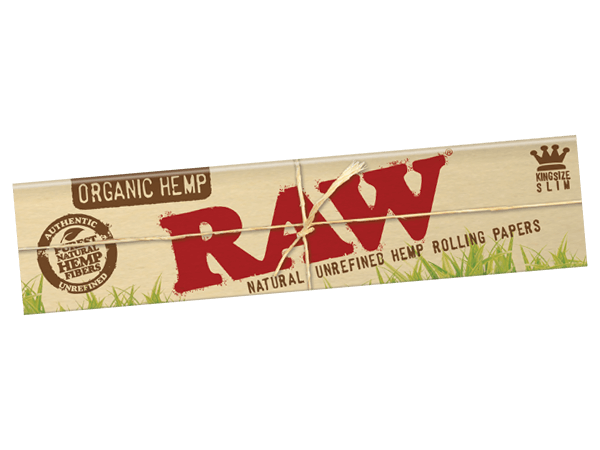 Raw Organic Hemp Kingsize Slim Rolling Papers