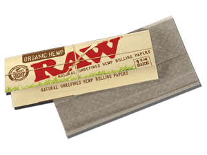 Raw Organic Hemp 1 1/4 Rolling Papers