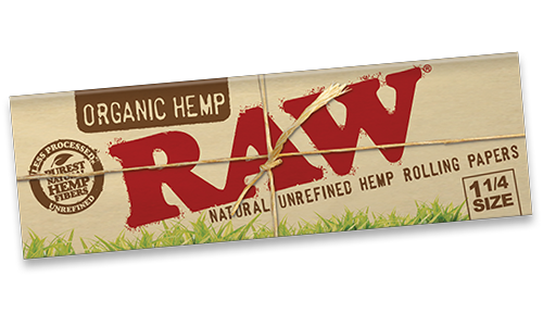 Raw Organic Hemp 1 1/4 Rolling Papers
