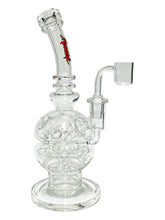 Load image into Gallery viewer, A Holy Mother Fab Egg Rig with a red logo.
