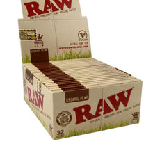 Load image into Gallery viewer, Raw Organic Hemp Kingsize Slim Rolling Papers

